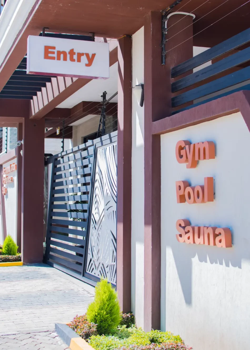 Gym Spa Sauna Entry